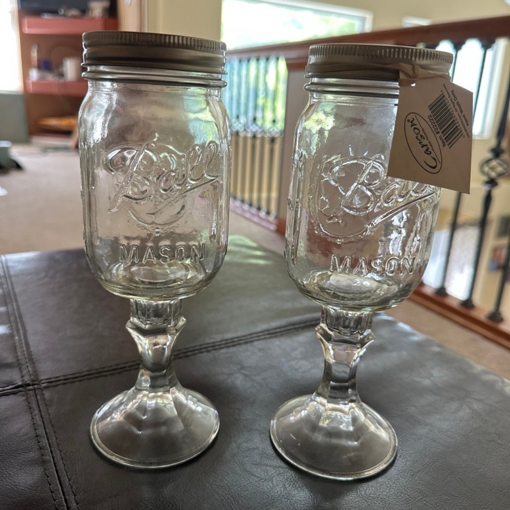 Redneck wine glasses